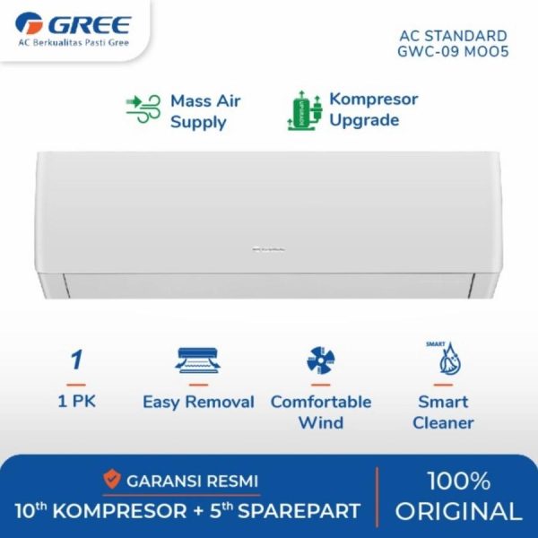 AC SPLIT GREE GWC-09MOO 1 PK Standard