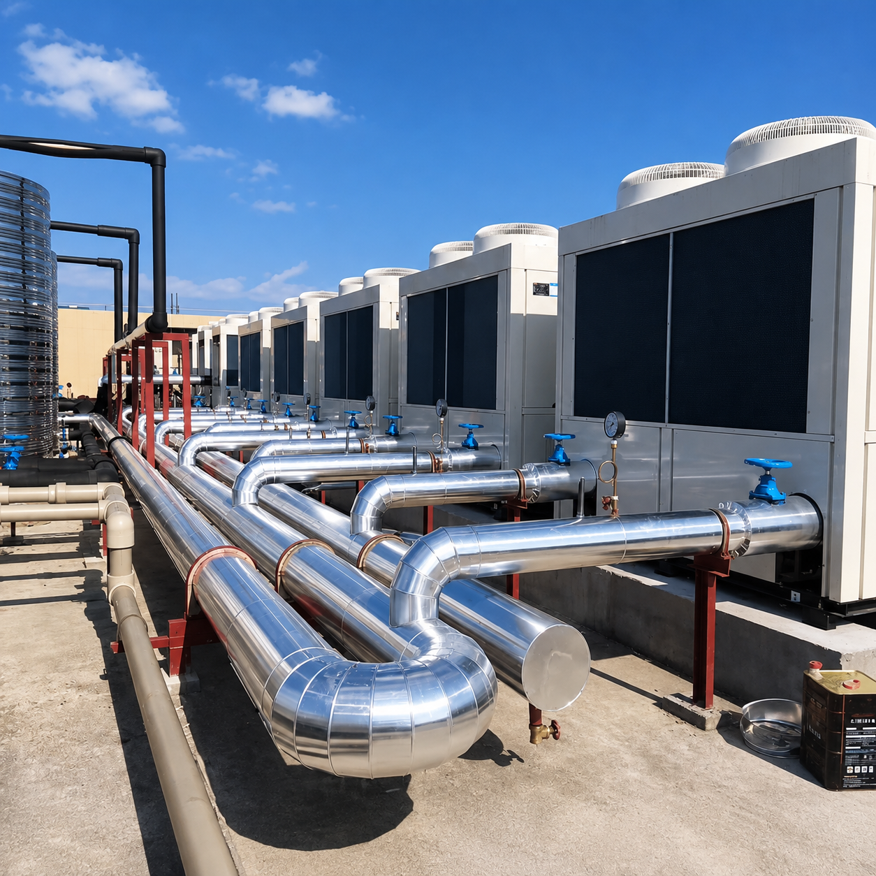 Sistem HVAC dan tata udara industri Amin Cool Teknik