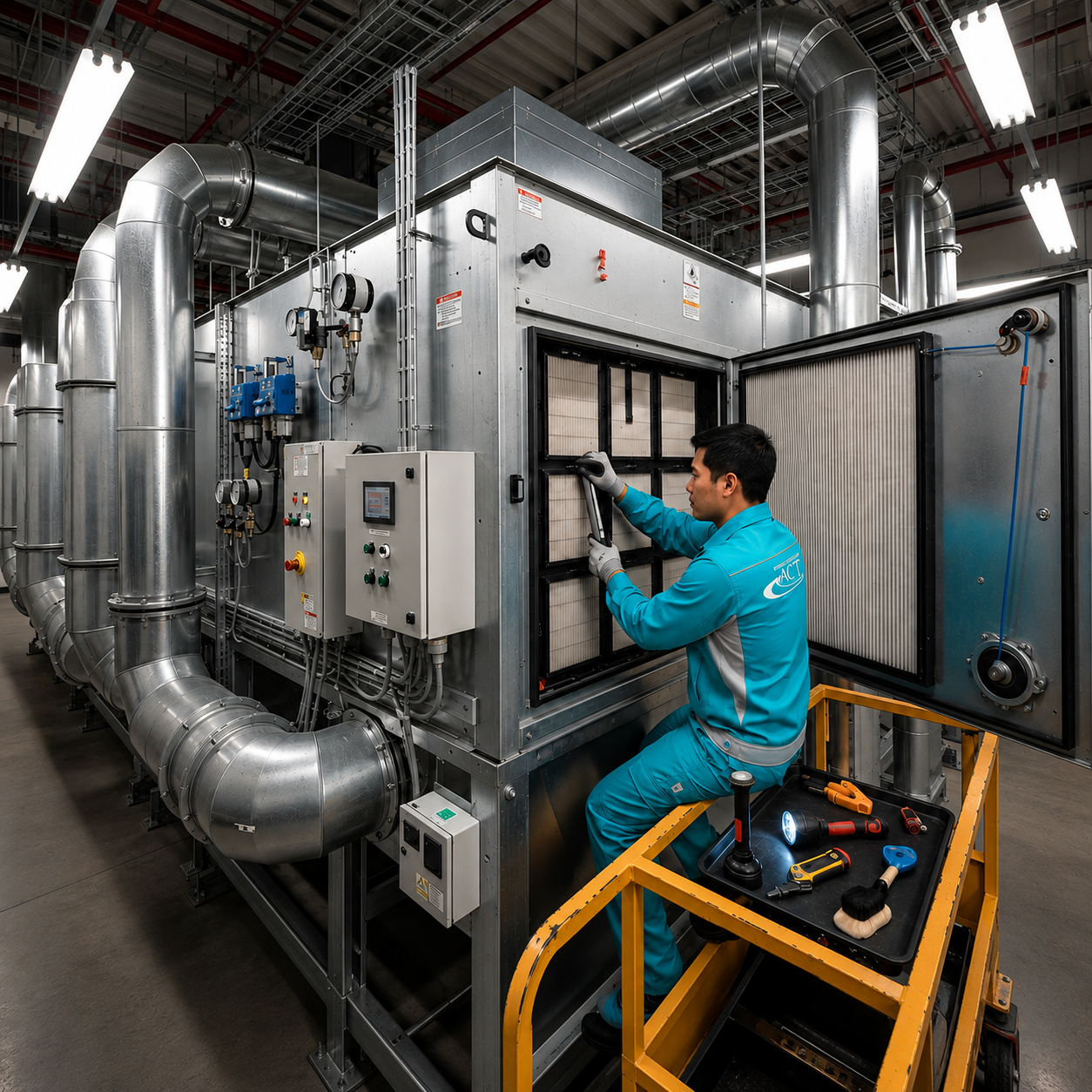 Instalasi dan project HVAC Amin Cool Teknik